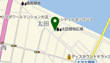 とんかつ 大淀亭の地図画像