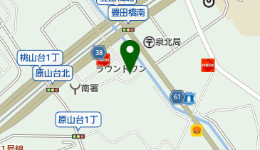 とんがらしの地図画像