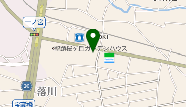 小平うどん 聖蹟桜ヶ丘店の地図画像