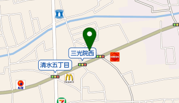 田舎うどん古奈家の地図画像