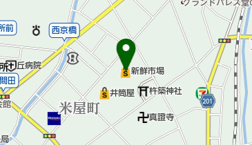 うなぎ池田商店の地図画像