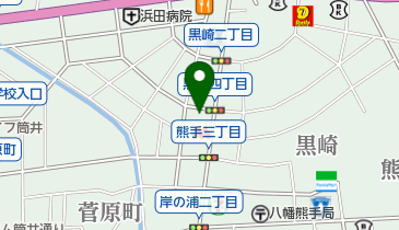 黒崎田舎庵 日日屋の地図画像