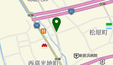 たこ焼き 由由の地図画像