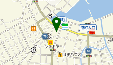 鯨石庵の地図画像