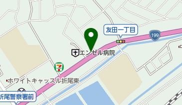 たまちゃん食堂の地図画像