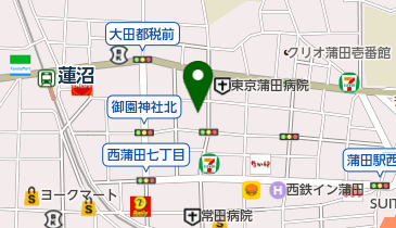 キッチン すみっこの地図画像
