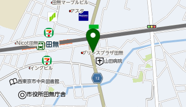 インドレストラン RAJの地図画像