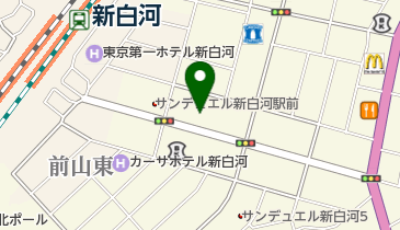かどや 新白河駅前店の地図画像