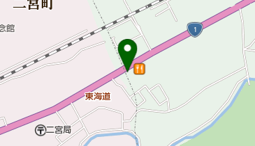 えびや食堂の地図画像