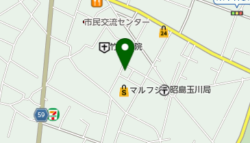 中村屋魚店の地図画像