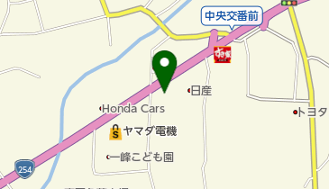 菓匠 星野 日本茶カフェ 葉のしずくの地図画像