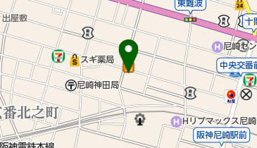 喫茶アイランドの地図画像