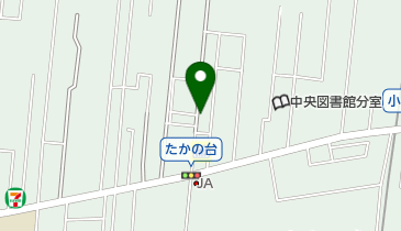 洋菓子 キュアネの地図画像