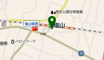 菊よし 塩山店の地図画像