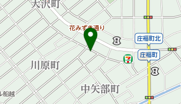 ベトナム料理タンフンの地図画像