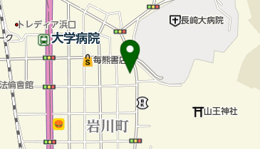 炭火焼肉 いせ家の地図画像