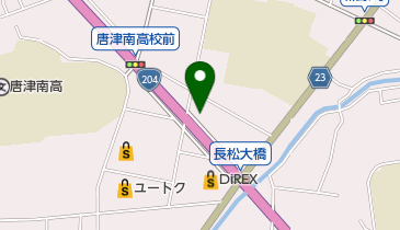 天ぷら 一すじの地図画像