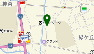 あみ焼鳥笑の地図画像