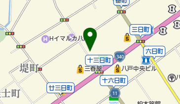 おが咲の地図画像