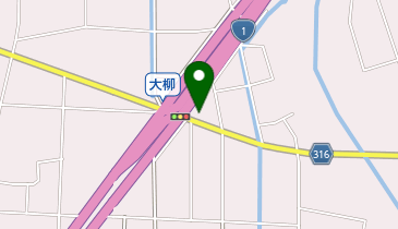 こだわり かつ丼 かつさと 大柳店の地図画像