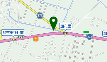 味処 銀の里の地図画像