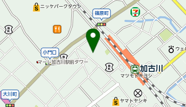 かき庄の地図画像