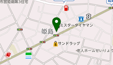 富士屋食堂の地図画像