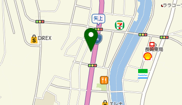 鳥政 矢上店の地図画像