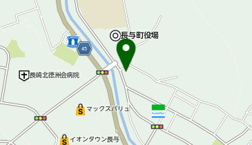 鳥政 長与店の地図画像