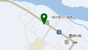 奥阿賀ギャラリー喫茶とんぼの地図画像