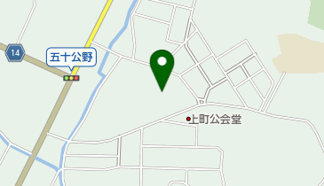 五十公野公園森林館の地図画像