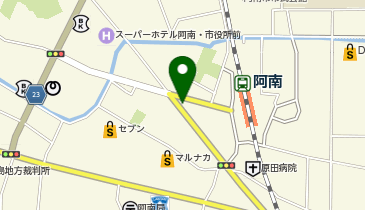 串揚げもっちゃんの地図画像