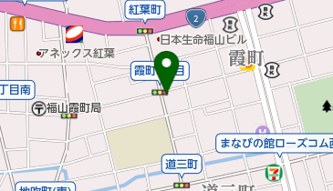 スペイン食堂の地図画像