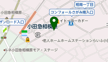 吉祥楼 相模原本店の地図画像