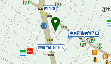 パスタアマーレの地図画像