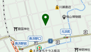近江牛まん本舗の地図画像