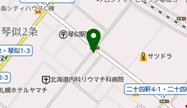 やきとり大吉 琴似市場通り店の地図画像