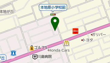CAZAN珈琲店 四軒家店の地図画像