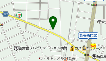 華楽の地図画像