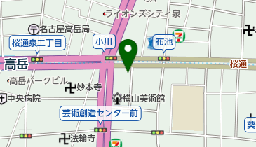 TeruCafeの地図画像