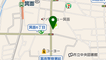 蕎麦の実 一慶の地図画像