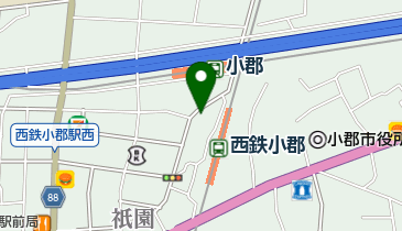 一の地図画像