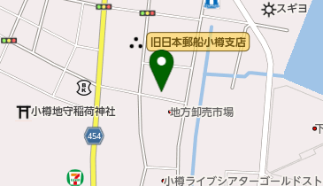 シロクマ食堂の地図画像