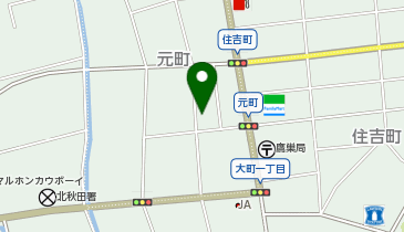 小料理 山長の地図画像