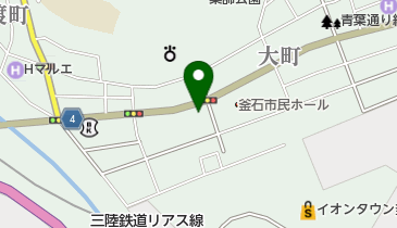 大正軒の地図画像