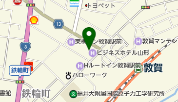 カメレオン食堂の地図画像