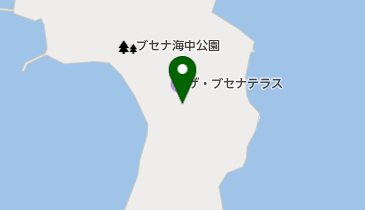 ザ ブセナテラス 和食レストラン真南風の地図画像