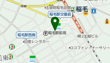 福笑亭の地図画像