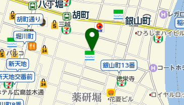 さむらい 銀山本店の地図画像