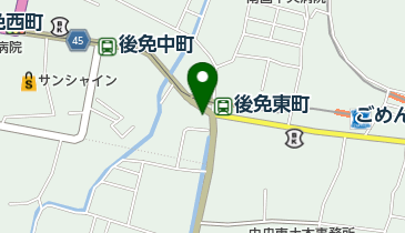 龍譚の地図画像